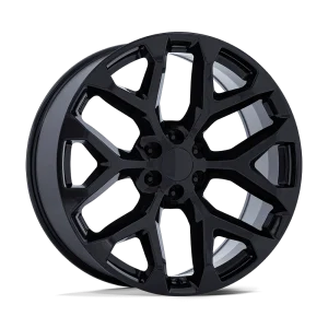 OE Creations – PR177 – Black – 22″x9″ 24mm – All weather Wheels – PR177BX22906124